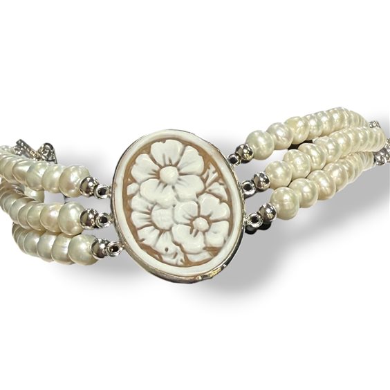 Pulsera Mandile 1922 Mujer Cammei  in Plata Conchiglia 2KK52410 - 2KK52410